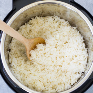 4 Ingredient InstantPot Rice
