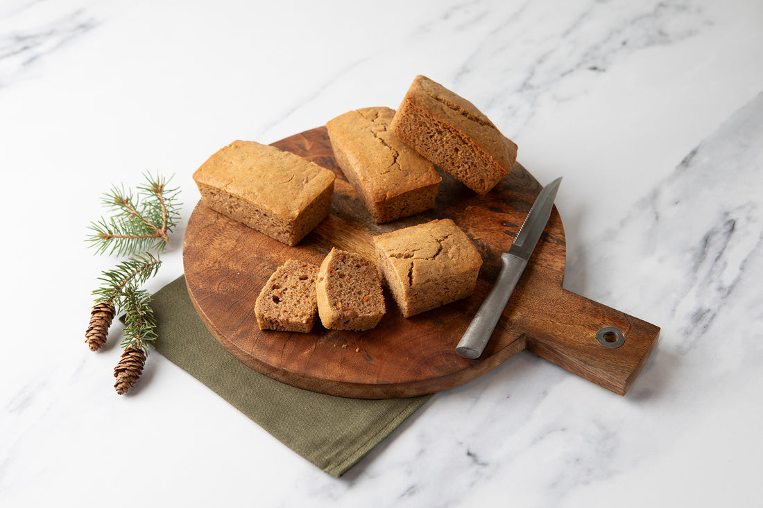 Mini Chai-Spiced Carrot Cake Loaves