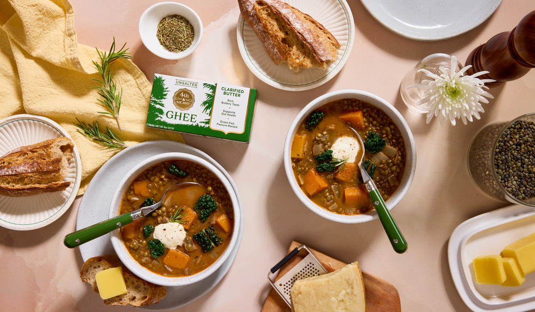 French Lentil Stew with Rosemary