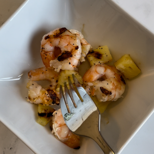 Grilled Shrimp and Pineapple Kabobs