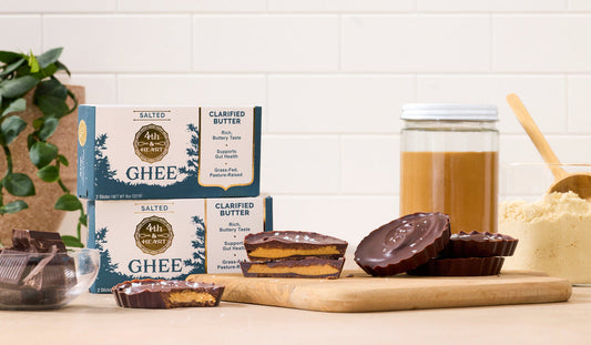 High Protein Dark Chocolate Peanut Butter Cups