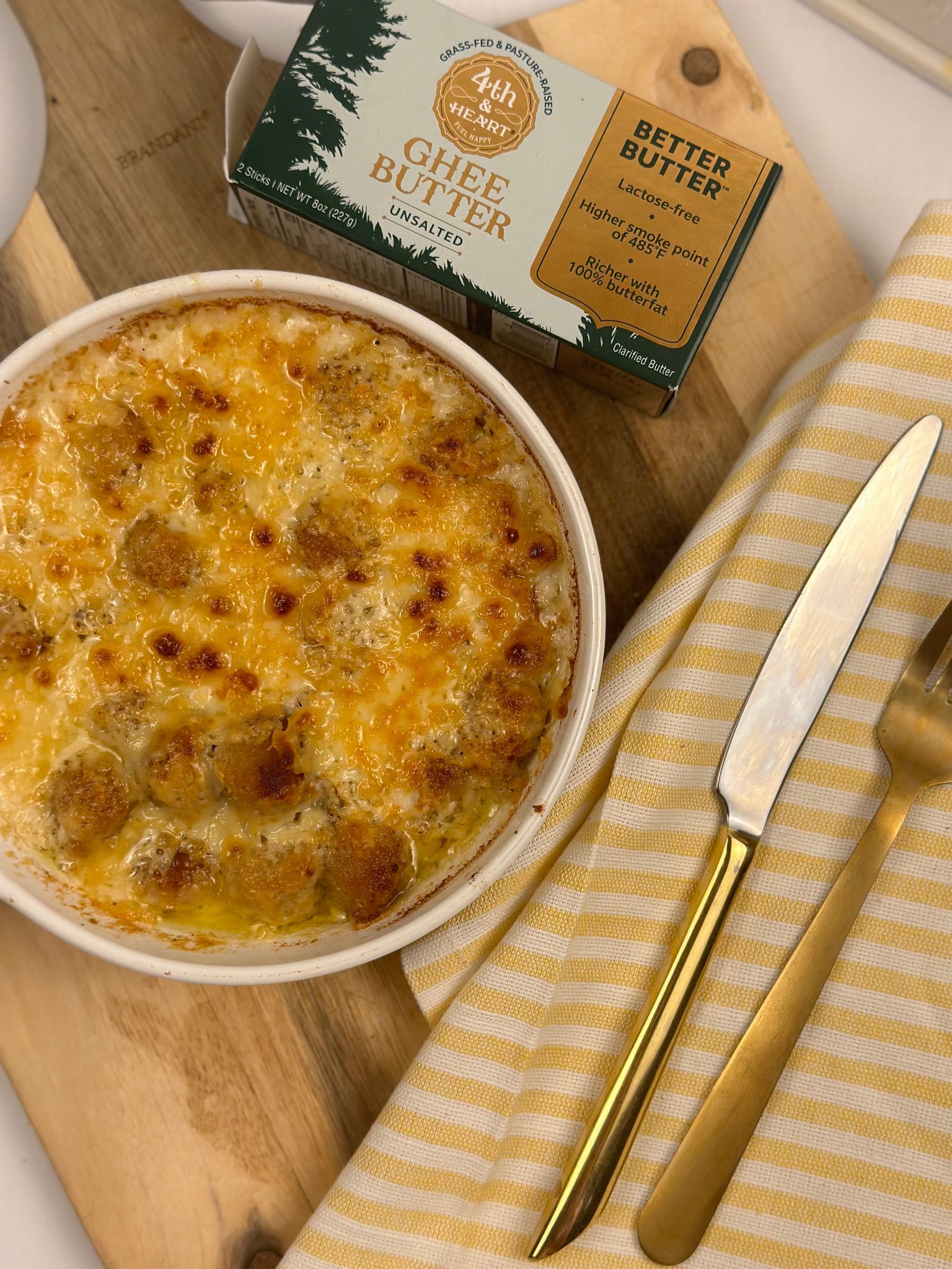 Four Cheese Baked Gnocchi