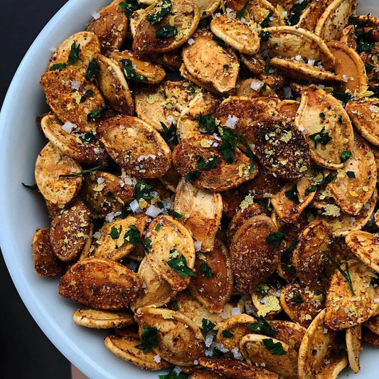 Roasted Pumpkin Seeds With Ghee