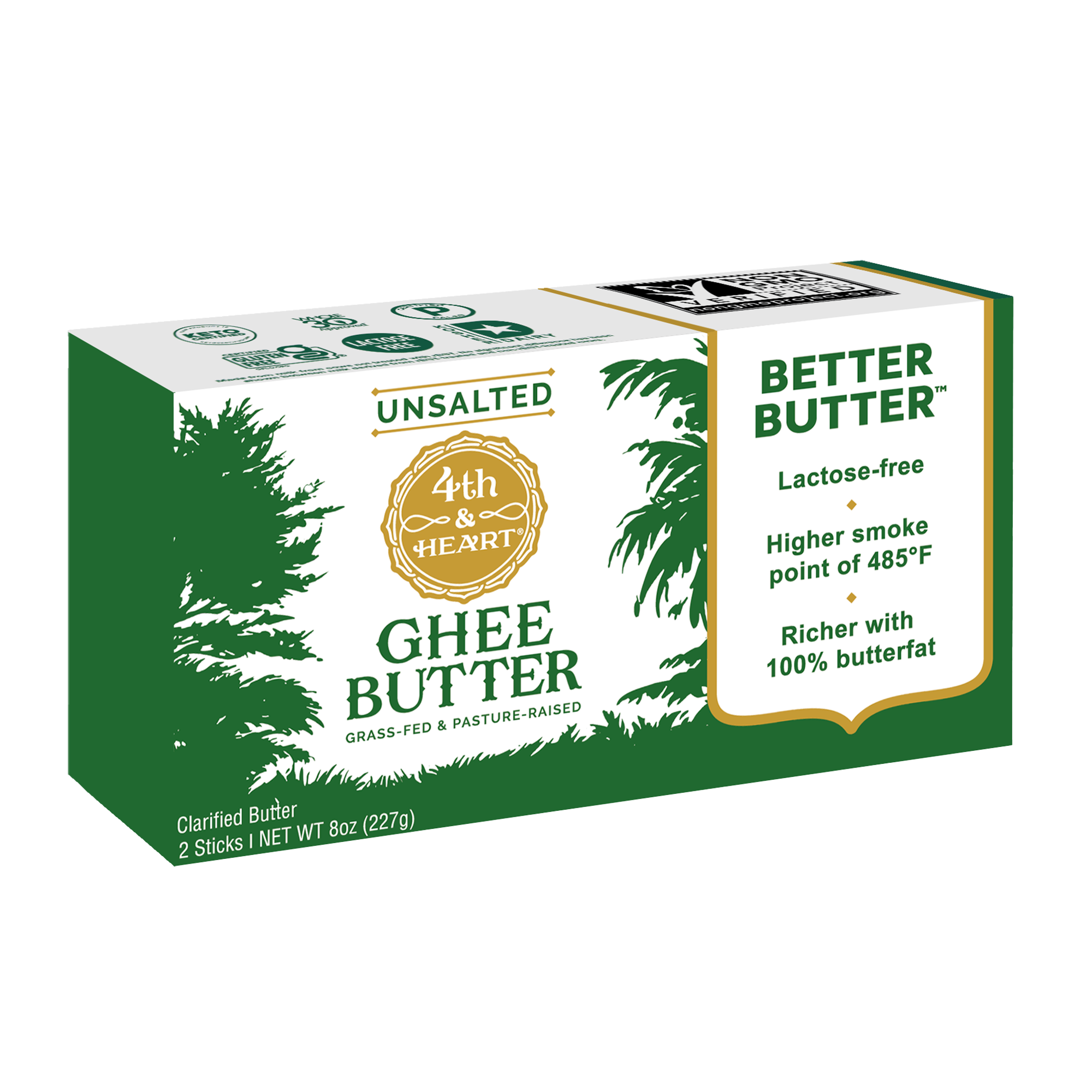 Ghee Butter Sticks: Unsalted